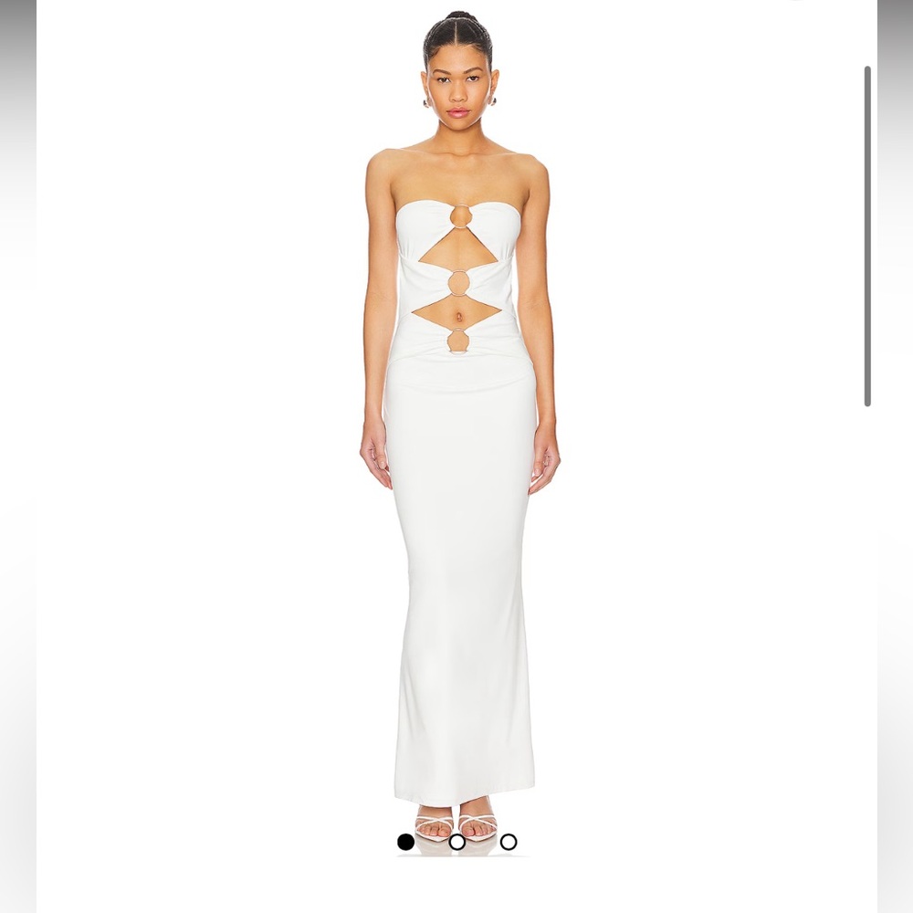 Revolve Superdown Luciana Dress in white